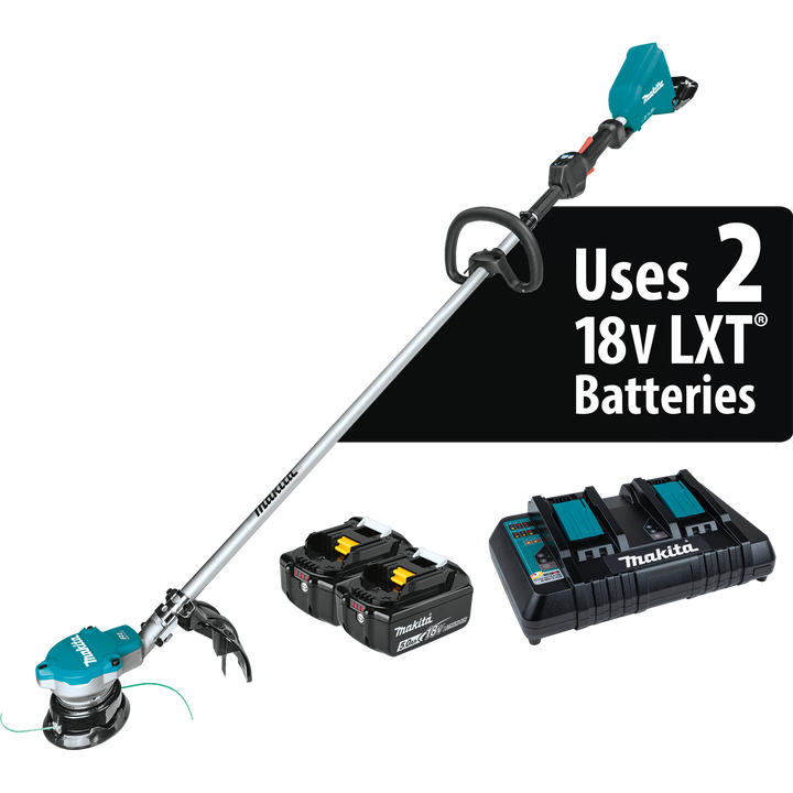 MAKITA 36V (18V X2) LXT® Brushless String Trimmer Kit (5.0Ah) XRU15PT