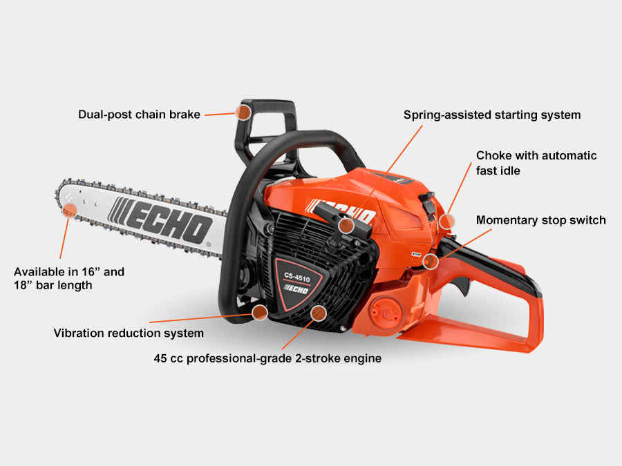 ECHO CS-4510 GASOLINE CHAINSAW