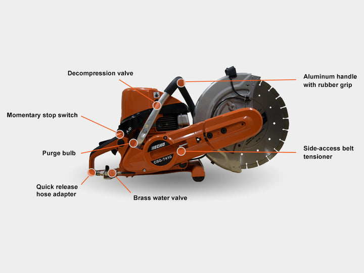 ECHO CSG-7410 CONCRETE CUT-OFF DEMOLITION SAW