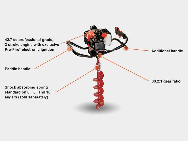 ECHO EA-410 EARTH AND ICE AUGER