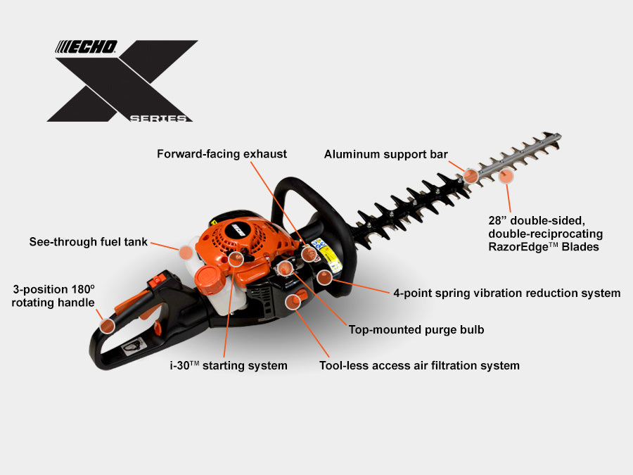 ECHO HC-2810 X-SERIES PROFESSIONAL HEDGE TRIMMER