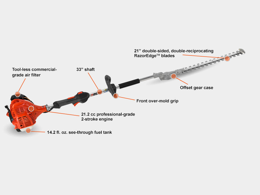 ECHO SHC-225 SHAFTED HEDGE TRIMMER