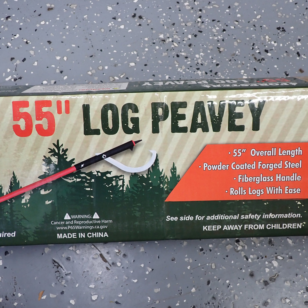 FORESTER HEAVY 55" DUTY LOG HANDLING PEAVY WITH FIBERGLASS HANDLE