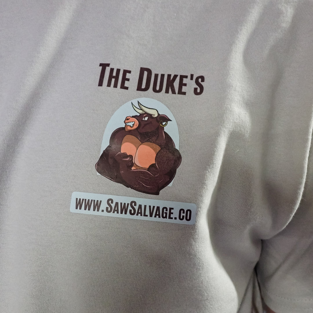 THE DUKE'S SAWSALVAGE.CO T-SHIRT