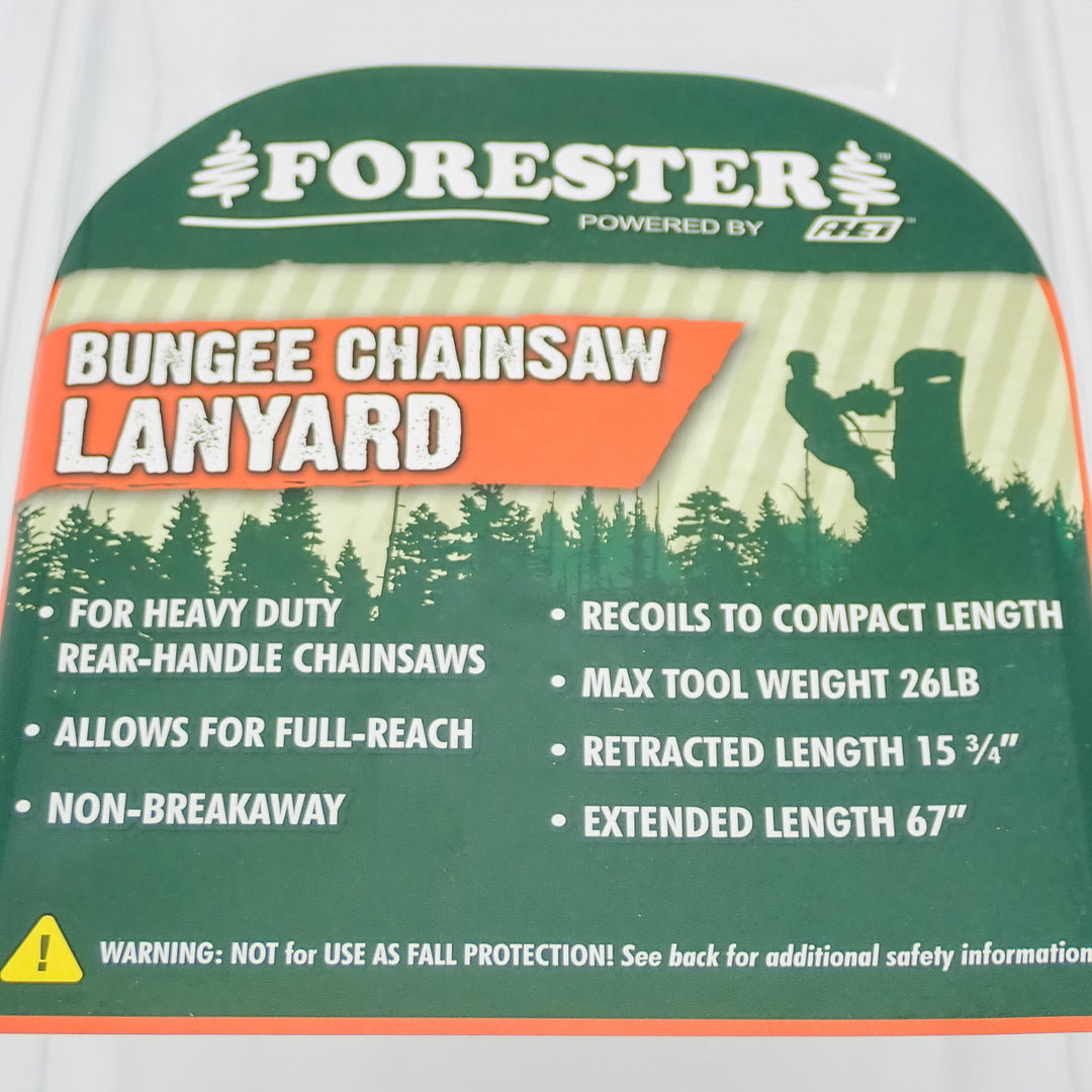 FORESTER 67" GREEN CHAINSAW CLIMBING ARBORIST LANYARD