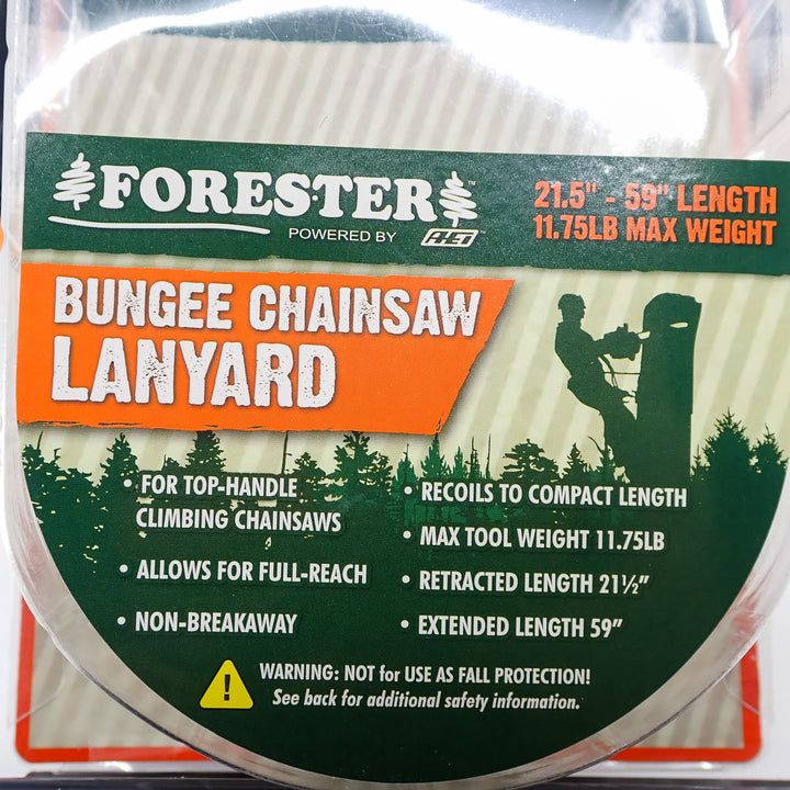 FORESTER ORANGE BUNGEE CHAINSAW LANYARD