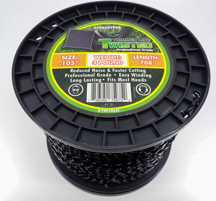 FORESTER TWISTED TRIMMER LINE 3LB SPOOL .105