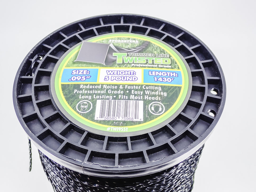 FORESTER TWISTED TRIMMER LINE 5LB SPOOL .095