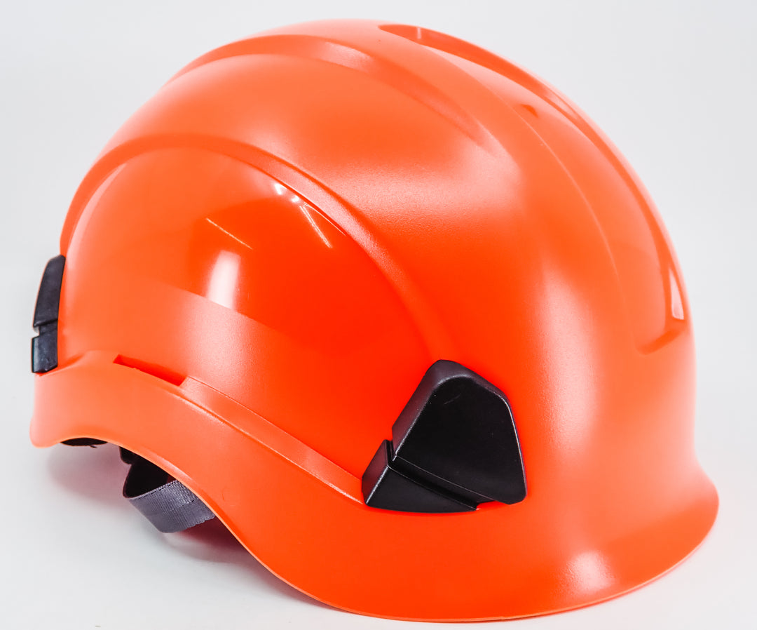 FORESTER BRIMLESS ARBORIST CLIMBING HELMET ORANGE COLOR