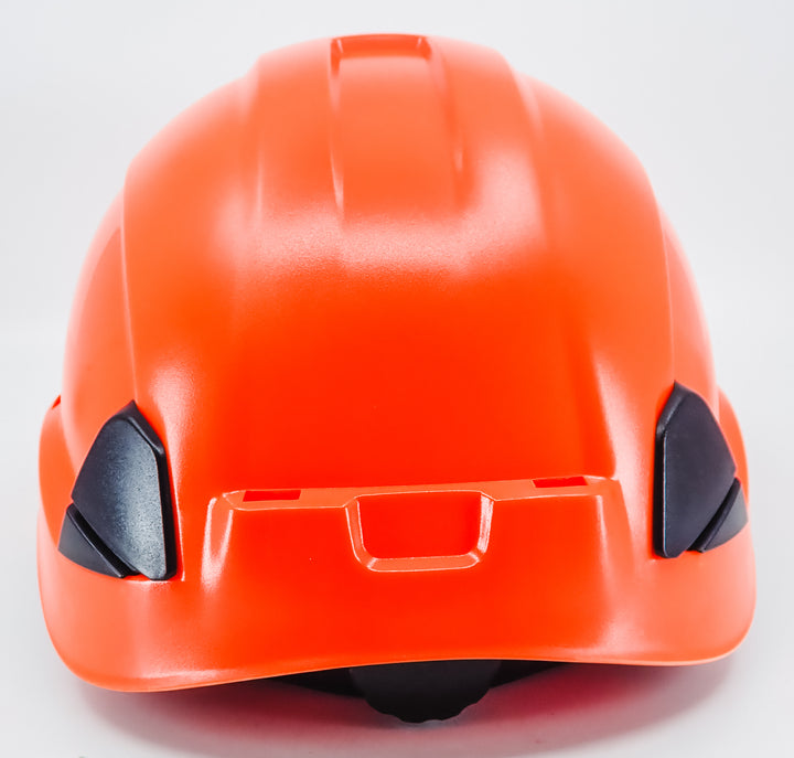 FORESTER BRIMLESS ARBORIST CLIMBING HELMET ORANGE COLOR