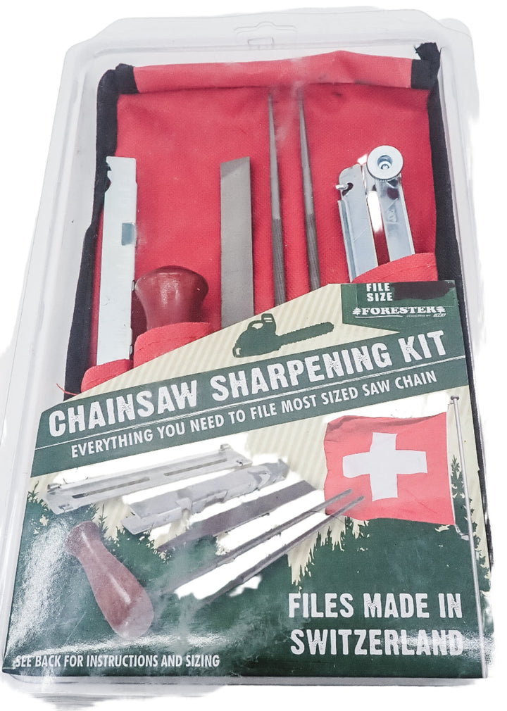 FORESTER DELUXE CHAINSAW SHARPENING TOOL KIT .325 CHAIN 3/16 FILES