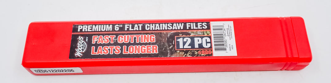 FORESTER 12 PACK CHAINSAW SHARPENING RAKER FLAT FILE 6"