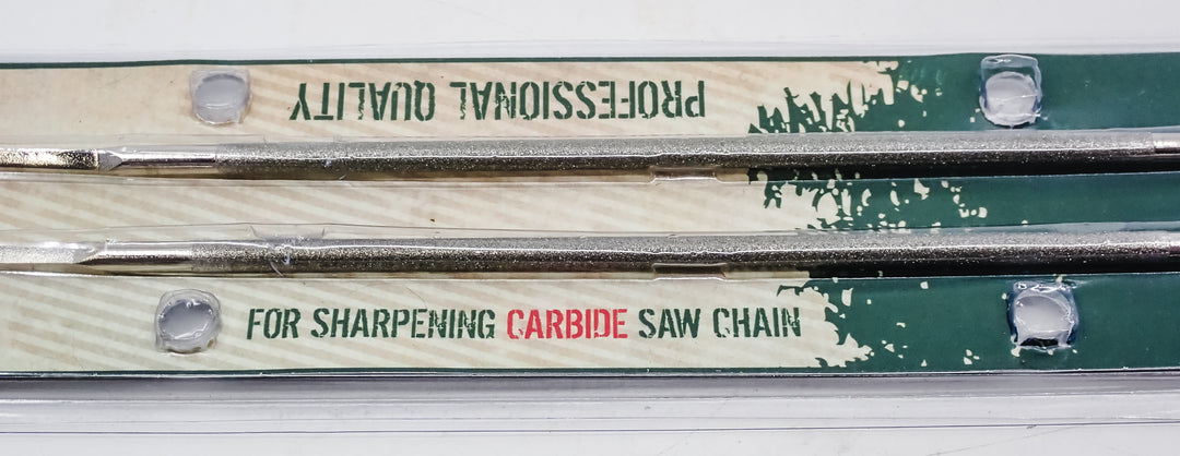 FORESTER 7/32 CARBIDE CHAINSAW DIAMOND SHARPENING FILE 2 PACK