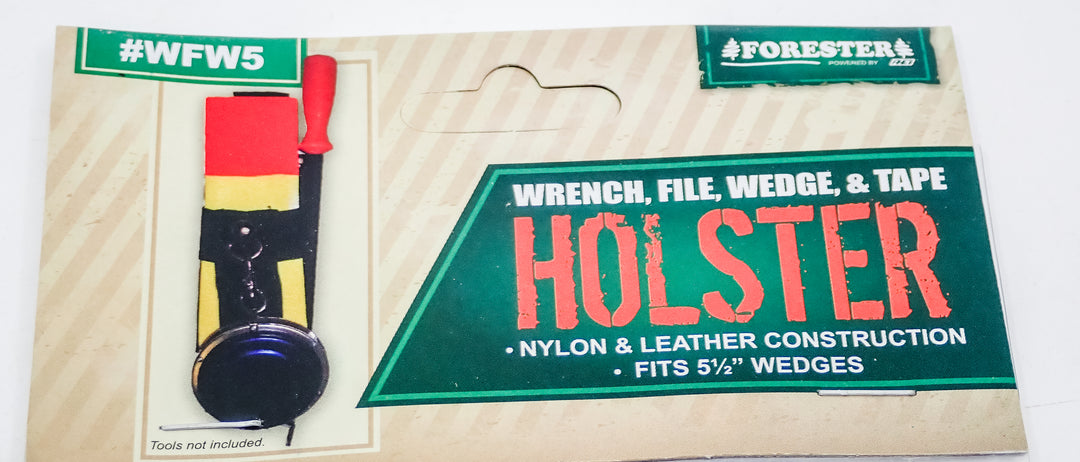 FORESTER WRENCH FILE 5.5" WEDGE AND LOGGERS TAPE HOLSTER