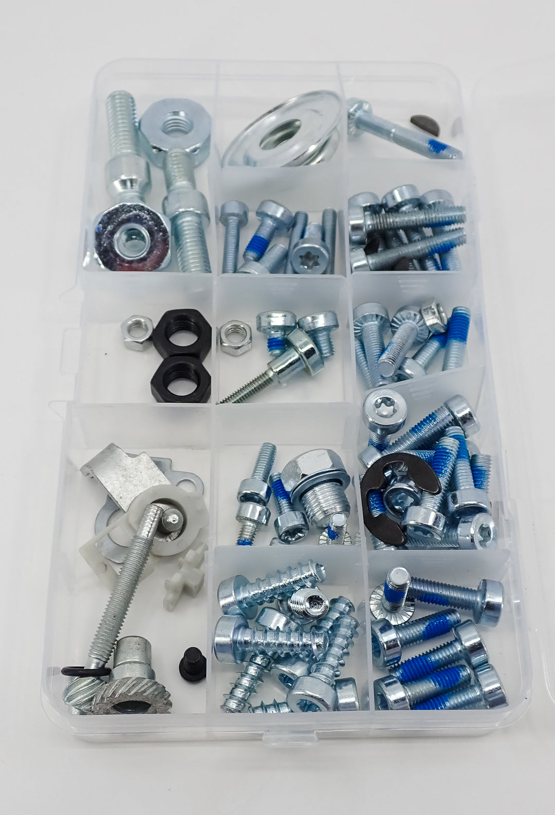 DUKE'S HARDWARE, TENSIONSER, BAR NUT, SCREW, BOLT KIT FITS STIHL 038 MS380