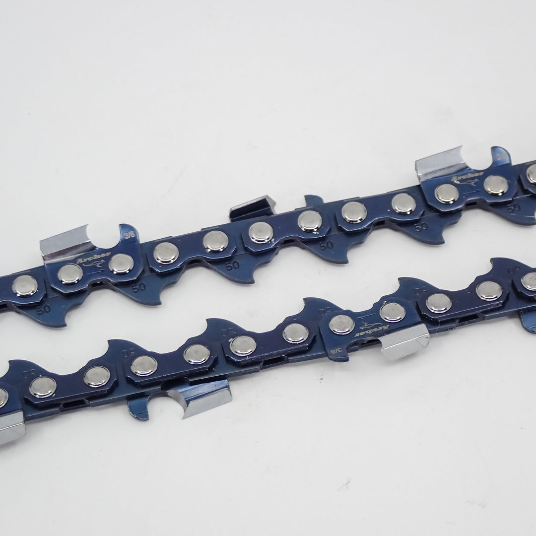 ARCHER FULL CHISEL FULL COMP PROFESSIONAL CHAINSAW CHAIN 3/8 .050 72DL