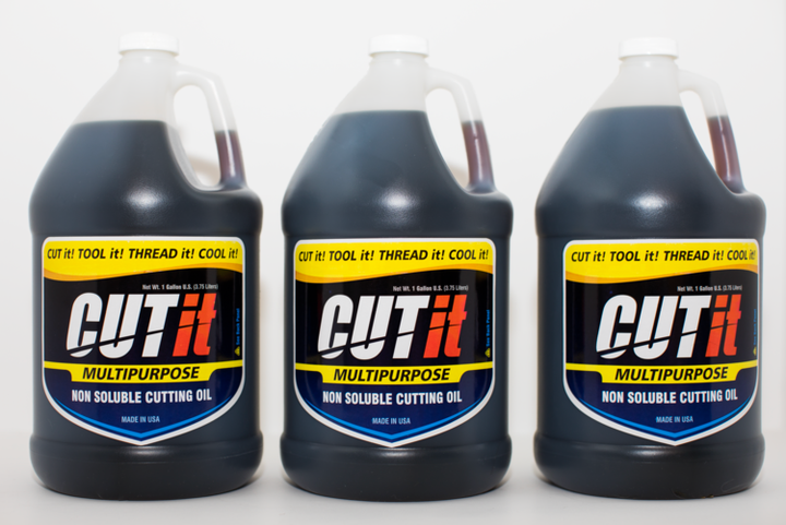 CUT-IT PREMIUM MACHINING NON-SOLUABLE CUTTING OIL 4 GALLONS