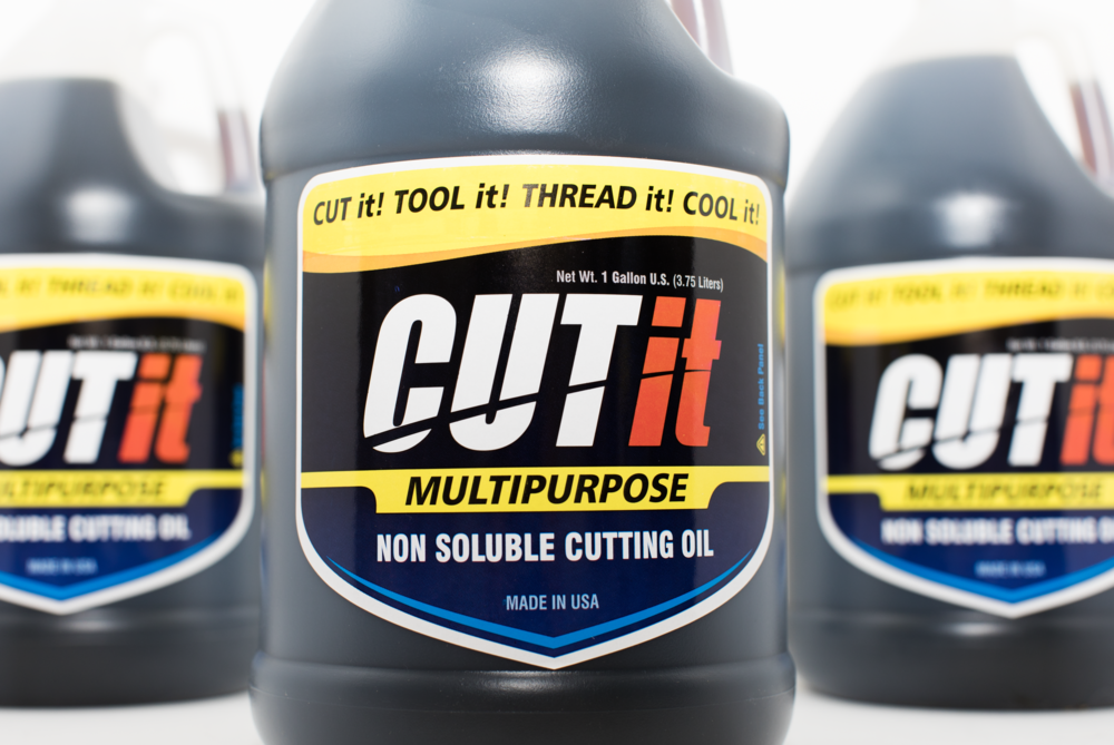 CUT-IT PREMIUM MACHINING NON-SOLUABLE CUTTING OIL 4 GALLONS