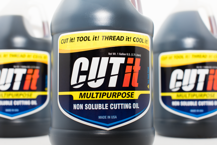 CUT-IT PREMIUM MACHINING NON-SOLUABLE CUTTING OIL 4 GALLONS