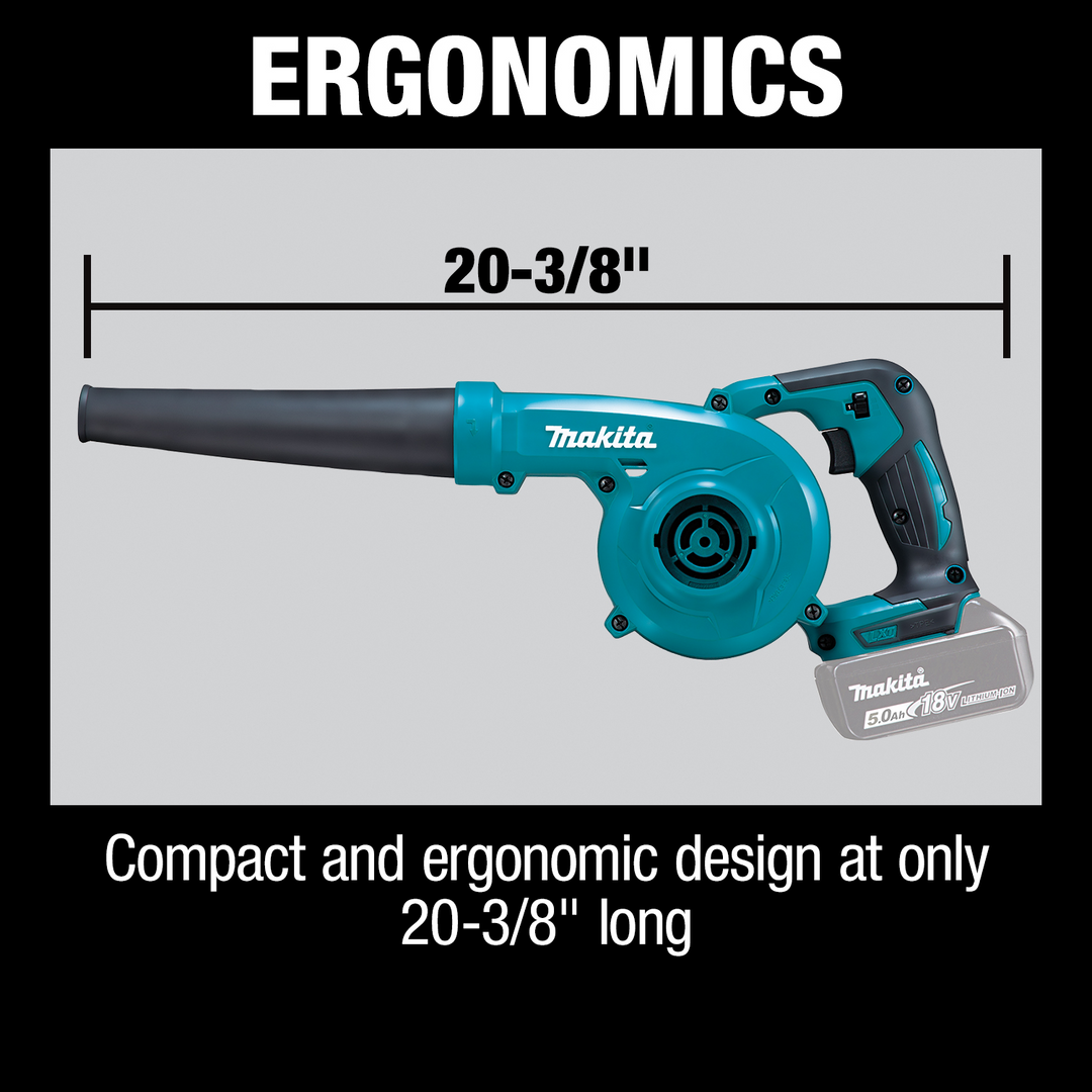 18V LXT® Lithium‑Ion Cordless Blower, Tool Only XBU05Z