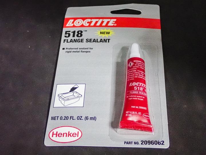 GENUINE LOCTITE 518 FLANGE SEALANT CHAINSAW 6ML TUBE