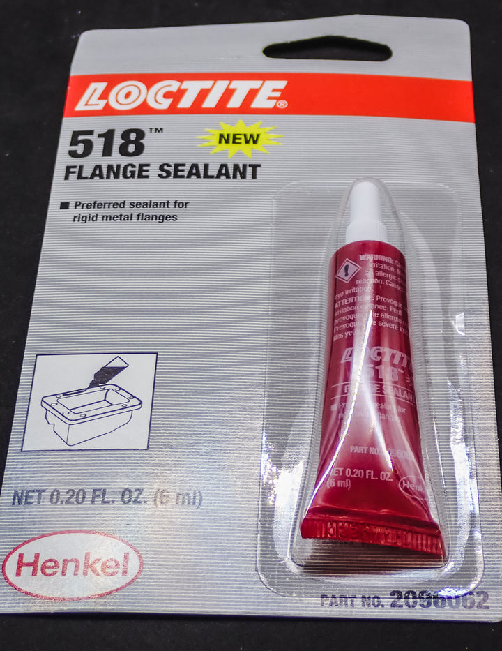 GENUINE LOCTITE 518 FLANGE SEALANT CHAINSAW 6ML TUBE