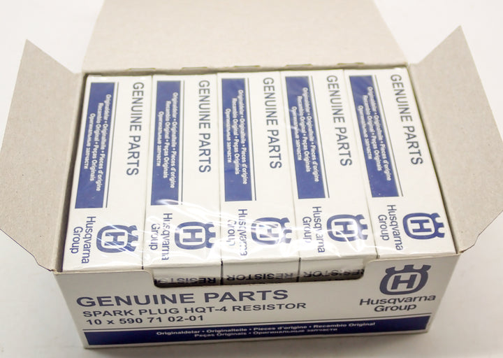 10 PACK GENUINE OEM SPARK PLUG HQT-1 FOR HUSQVARNA